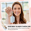Mini Velvet Jewelry Organizer Case with Alloy Clasps AJEW-WH0886-77B-5