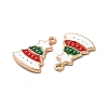 Alloy Enamel Pendants PALLOY-B009-39G-2