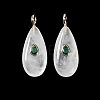Natural Quartz Crystal Rock Crystal Pendants GG-CBA6382-05E-1