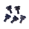 Natural Sodalite Coconut Tree Pendants G-N342-02A-1