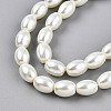Baking Paint Pearlized Glass Pearl Bead Strands X-HY-T002-01A-02-2