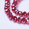 Electroplate Glass Beads Strands LS-EGLA-A034-T8mm-A06-3