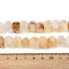 Natural Citrine(Heated) Beads Strands G-N347-17A-05-5