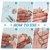 Brass Pendant Irregular Cabochon Settings KK-WH0079-104H-P-3