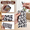 2Pcs 2 Colors PU Leather Eyeglass Cases ABAG-CN0001-83-6