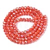 Electroplate Glass Beads Strands LS-EGLA-A044-P3mm-B21-3