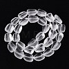 Frosted Handmade Lampwork Beads Strands LAMP-Q041-06F-2