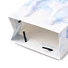 Gradient Color Rectangle Paper Gift Storage Bags with Ribbon Handles ABAG-A011-01C-2