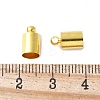 Brass Cord Tips KK-H579-G-3