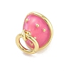 Real 18K Gold Plated Rack Plating Brass Enamel Charms KK-M293-23G-01-2