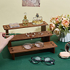 3-Tier Pine Wood Display Riser Stands for Cosmetic DJEW-WH0816-004C-3