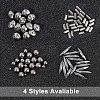 304 Stainless Steel with 201 Stainless Steel Polished Beads STAS-WH0016-05P-4