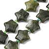 Natural Green Jade Beads Strands G-K359-E06-2