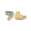 304 Stainless Steel Pendants STAS-L025-005G-02-2