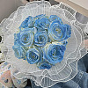 Cloth Flower Bouquet Wrapping Mesh Paper SENE-WH0003-07A-6