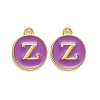 Golden Plated Alloy Enamel Charms LS-ENAM-Q437-12Z-1