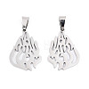 201 Stainless Steel Pendants STAS-T073-32P-1
