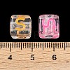 Acrylic European Beads MACR-I042-01S-3