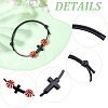 30Pcs Sports Theme Acrylic Beads Braided Bead Bracelets BJEW-BM00010-5