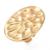 304 Stainless Steel Cuff Open Rings for Women RJEW-C162-01B-G-4