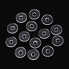50Pcs Transparent PVC Insulating Gaskets PVC-T006-5mm-01-1