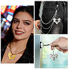 4Pcs 2 Colors Tibetan Style Alloy Pendants FIND-TADJ0001-18-6