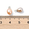 Natural Cultured Freshwater Pearl Pendants PALLOY-JF05289-4
