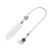 Natural Quartz Crystal Pointed Dowsing Pendulums G-I322-01P-06-2