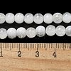 Crackle Glass Beads Strands GLAA-U001-6mm-07-4