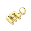 Rack Plating Brass with ABS Plastic Pearl European Dangle Charms KK-G501-02E-G-2