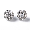 Grade A Rhinestone Pave Disco Ball Beads RB-Q102-12-2