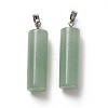 Natural Green Aventurine Pendants G-E135-02P-02-2