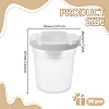 36Pcs Plastic Painting Brush Cleaning Bucket AJEW-WA0003-22-2
