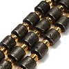 Natural Gold Pyrite/Golden Pyrite Beads Strands G-F833-K01-01-2