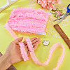 10M Double Layer Polyester Lace Ribbon OCOR-TA0004-14C-6