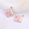 Alloy Enamel Pendants PW-WGD0087-03-1