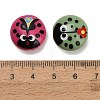 Printed Opaque Acrylic Printed Beads AC-CBA6BCC-02-3