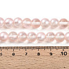 Baking Paint Transparent Glass Beads Strands DGLA-N011-8mm-03-4