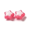 Imitation Jelly Transparent Acrylic Beads SACR-R741-03E-2