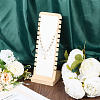 12-Slot Wood Necklaces Organizer Display Stands NDIS-WH20003-01C-3