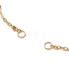 304 Stainless Steel Satellite Chain Bracelet Making AJEW-JB01277-01-2