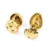 Star Teardrop 304 Stainless Steel Pave Rhinestone Hoop Earrings for Women EJEW-G390-03G-03-2