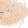 Opaque Colours Luster Glass Seed Beads SEED-K010-04F-1