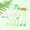 DIY Dangle Earrings Kits DIY-FS0009-02-10