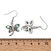Rack Plating Brass Dangle Earrings for Women KK-CBA69D1-01P-01-5