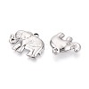 5Pcs 304 Stainless Steel Pendants STAS-T075-18P-2