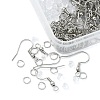 100Pcs 304 Stainless Steel French Hooks with Coil and Ball STAS-YW0001-59-2