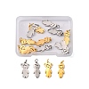 Unicraftale 16Pcs 4 Style 201 Stainless Steel Pendants STAS-UN0034-32-1