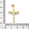 Brass Pave Cubic Zirconia Pendants CU-CBAE7DF-11G-A02-3
