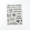 TPR Word Pattern Clear Stamps DIY-SZC0003-24-2